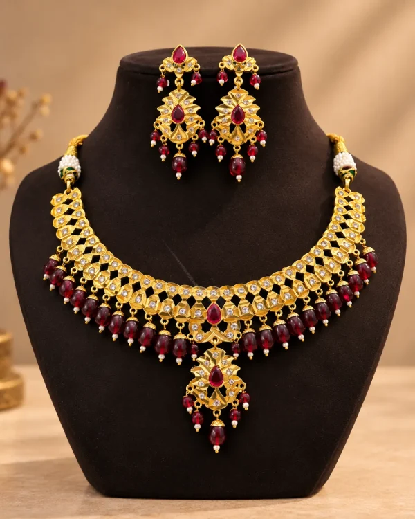 Jadau Haar with Earrings